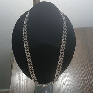 Silver Chain Necklace 20 Inch
